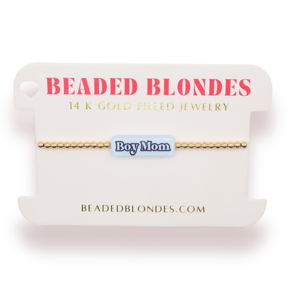 Boy Mom Bracelet
