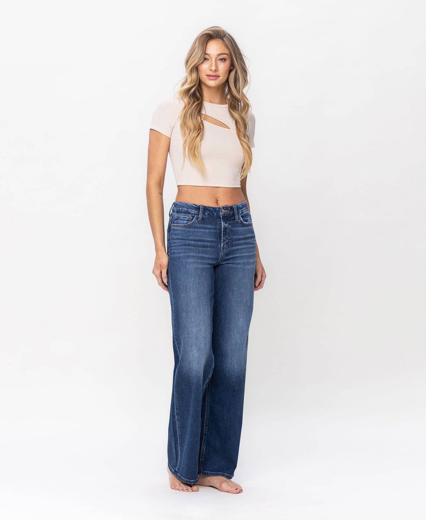 Gina- HIGH RISE LOOSE FIT JEANS