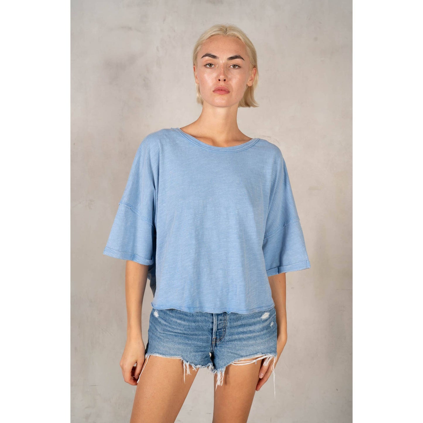 Cara  Slub Twist Tee