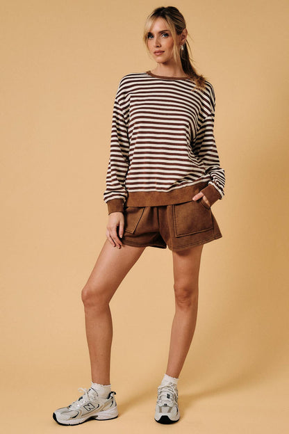 FRENCH TERRY SWEATER SHIRT