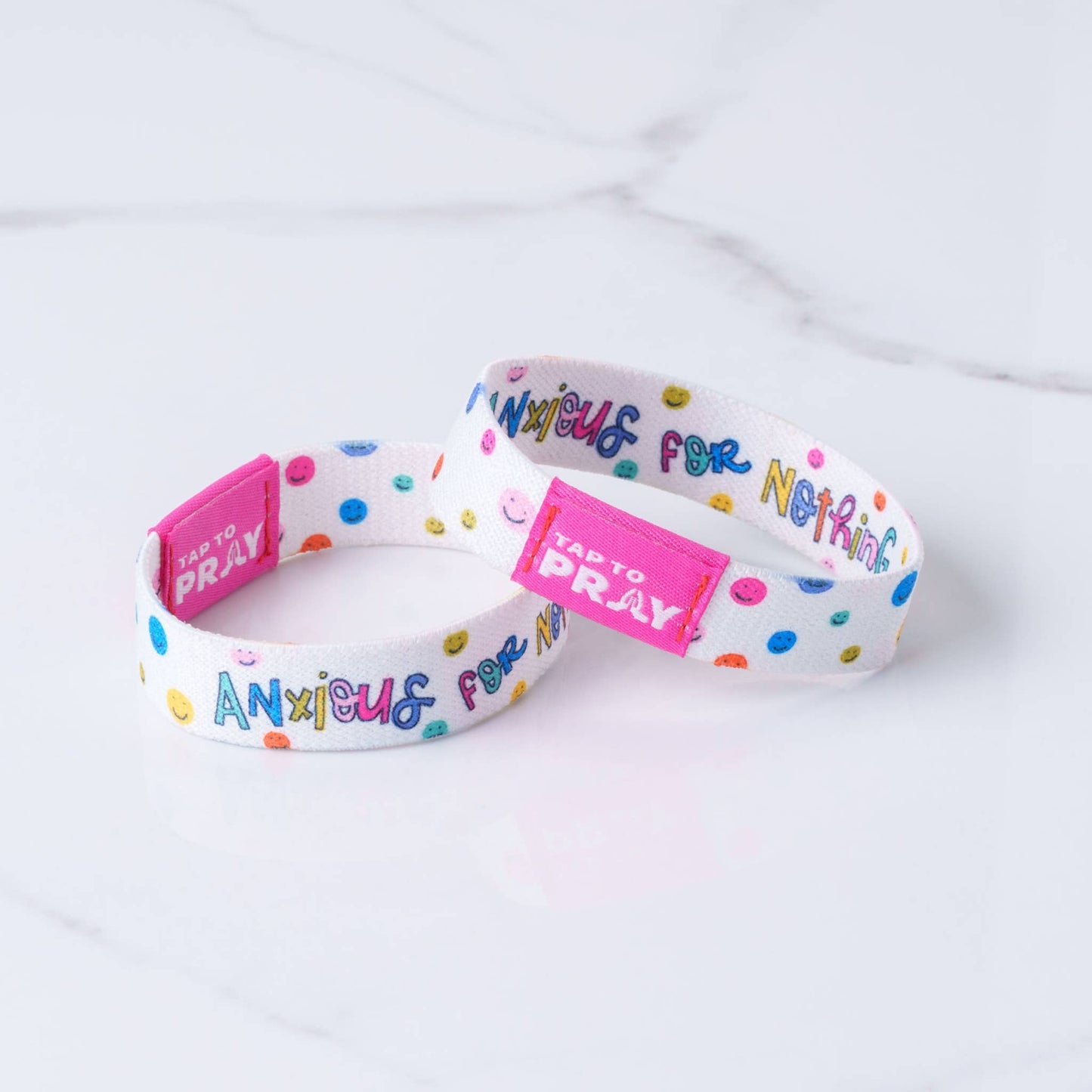 Tap To Pray™ - Kingfolk Series Wristband - Anxious for Nothing