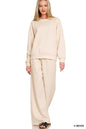 Sunday Snuggle Scuba Crewneck Pullover & Pants 2 Piece Set