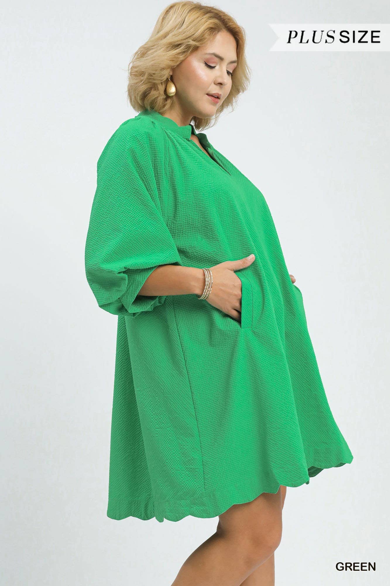 Tory Textured Pocket Mini Dress
