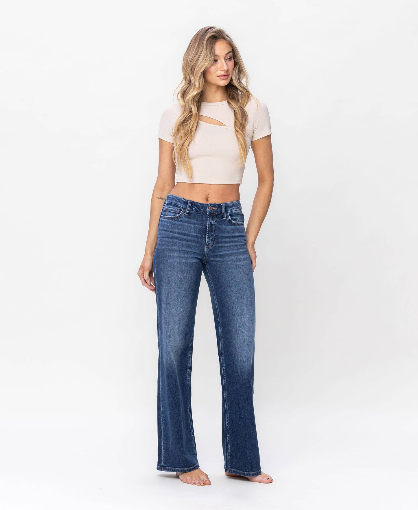 Gina- HIGH RISE LOOSE FIT JEANS