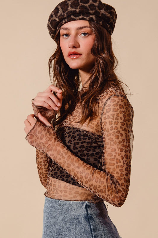 Phoebe Mesh Top