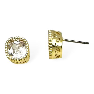 Paris CZ Stud Earrings