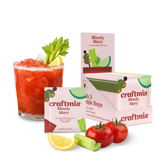 Bloody Mary Cocktail/Mocktail Mixer - 24ct Caddy
