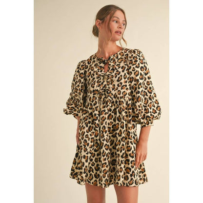 Classic Leopard printed dress