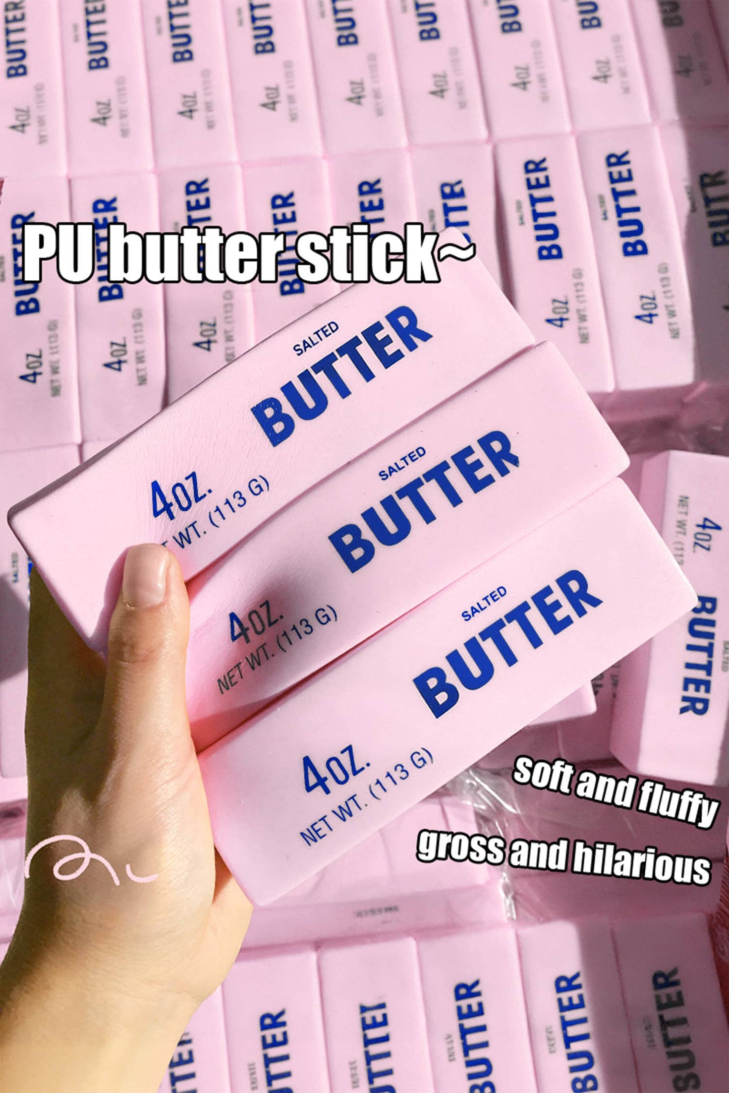 Butter Sticker Squishy