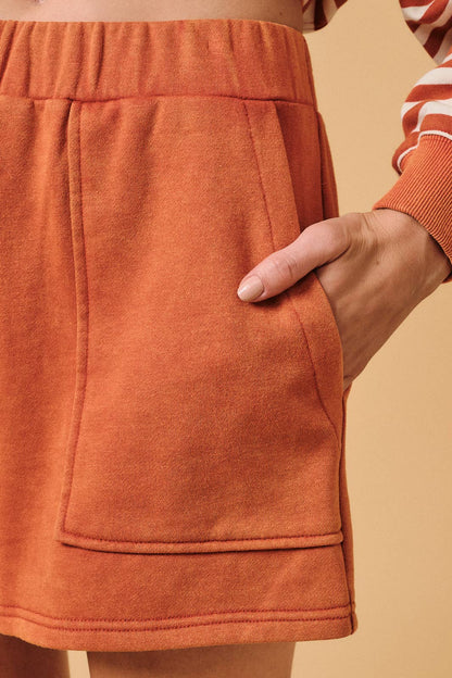 FRENCH TERRY SWEAT SHORT