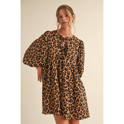 Classic Leopard printed dress