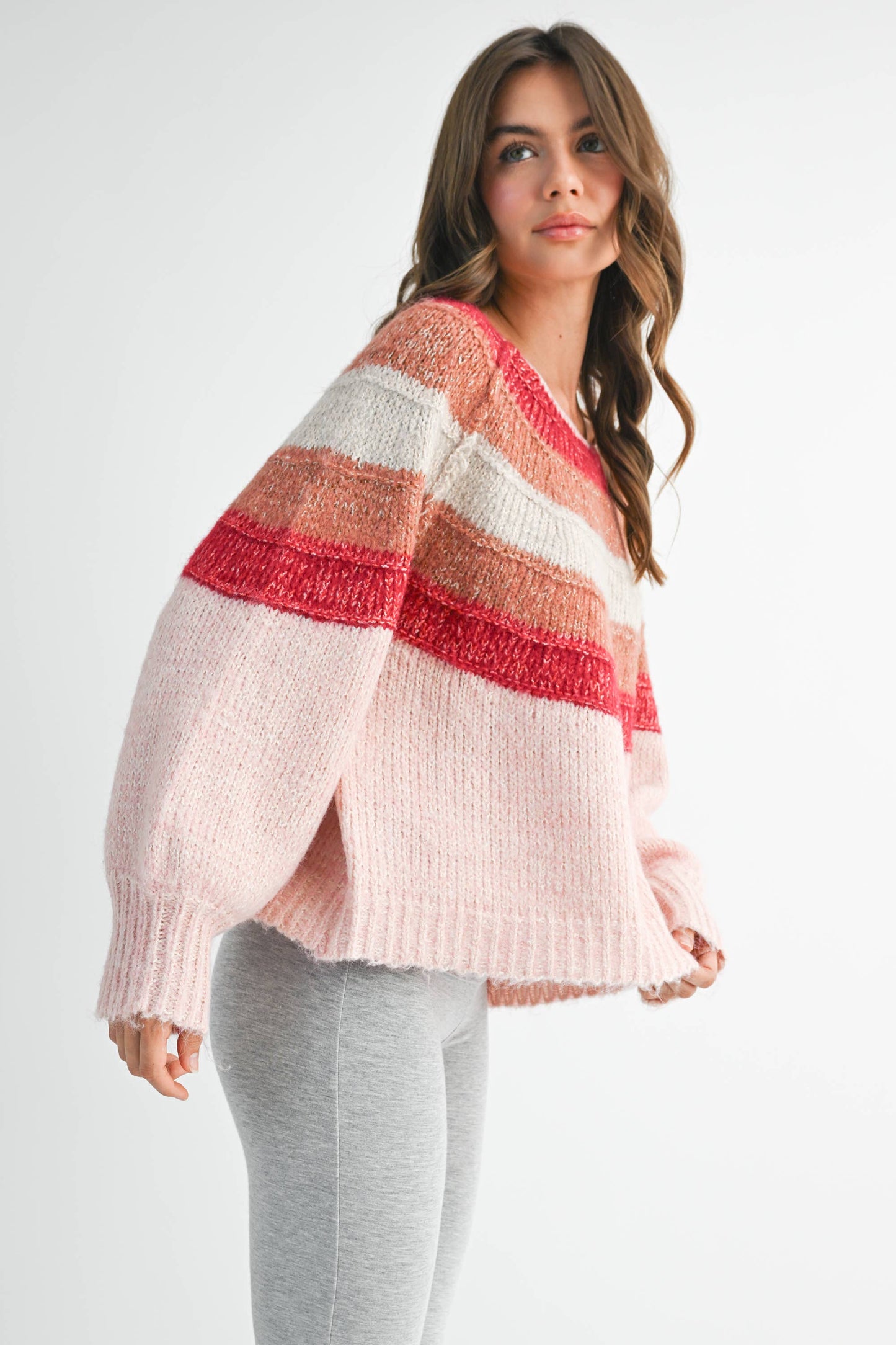 Chunky Knit Pullover Sweater