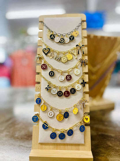 Game Day Godley Trendy Charm Necklaces 