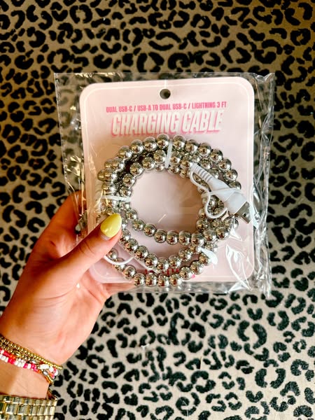 Beaded Charging Cable
