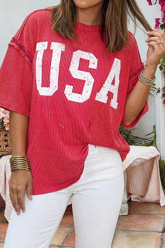 USA Graphic Top