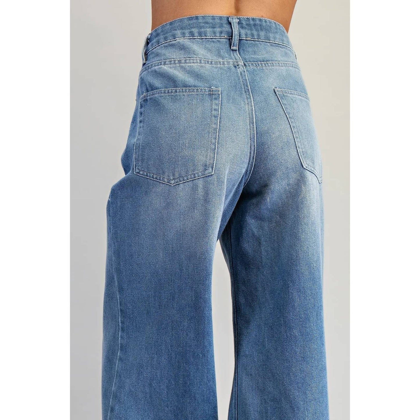 Twirl Worthy Ruffle Hem Jeans