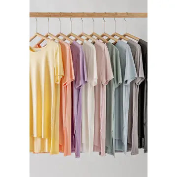 BASIC CREW LT GREY