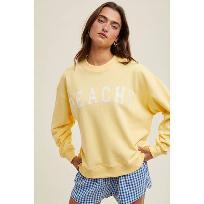 BEACHY PULLOVER SWEATSHIRT