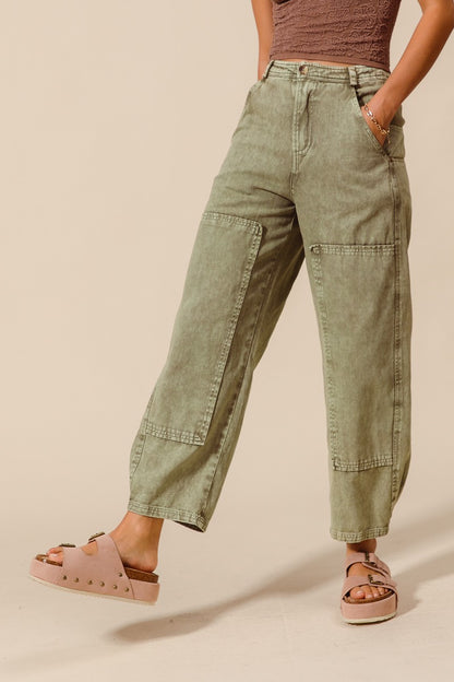 Megan Barrel Pants