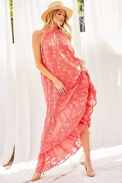 Halter Maxie Dress
