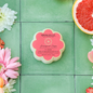 Grapefruit Cassis Daisy Spongette | Soap Sponge | Soap | Spa