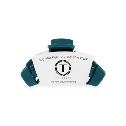 Classic Teal With It Small Claw Clip