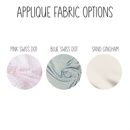 Polka Stripe Ruffled Nylon Medium Pouch