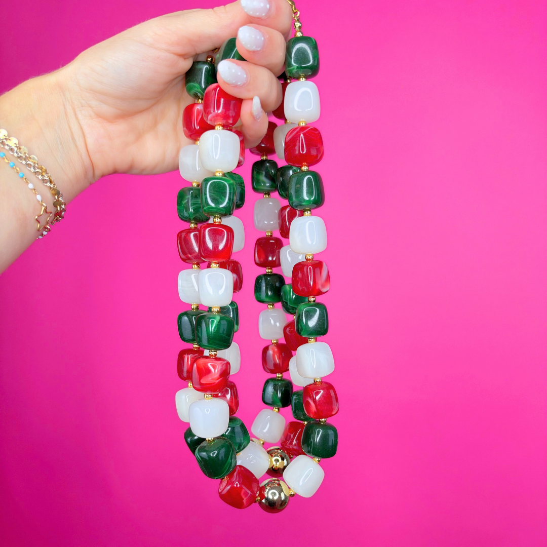 Jolly Beaded Necklace