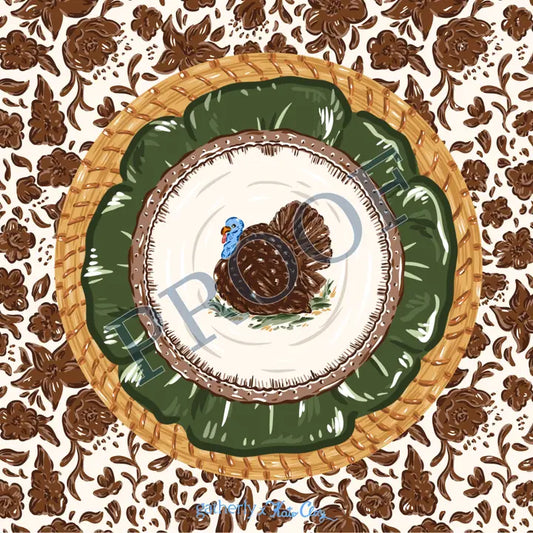 Turkey Magnetic Art Mat
