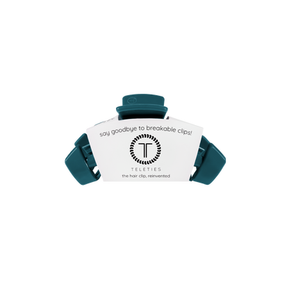 Classic Teal With It Tiny Claw Clip