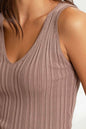 Nora SLEEVELESS V NECK SWEATER KNIT TOP