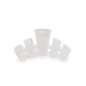 Classic Hair Clip | Tiny | Coconut White