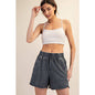 MINERAL WASHED TERRY SHORT