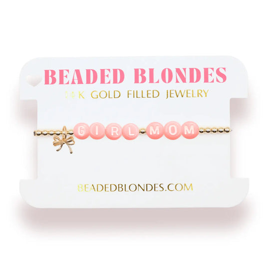 Girl Mom Charm Bracelet