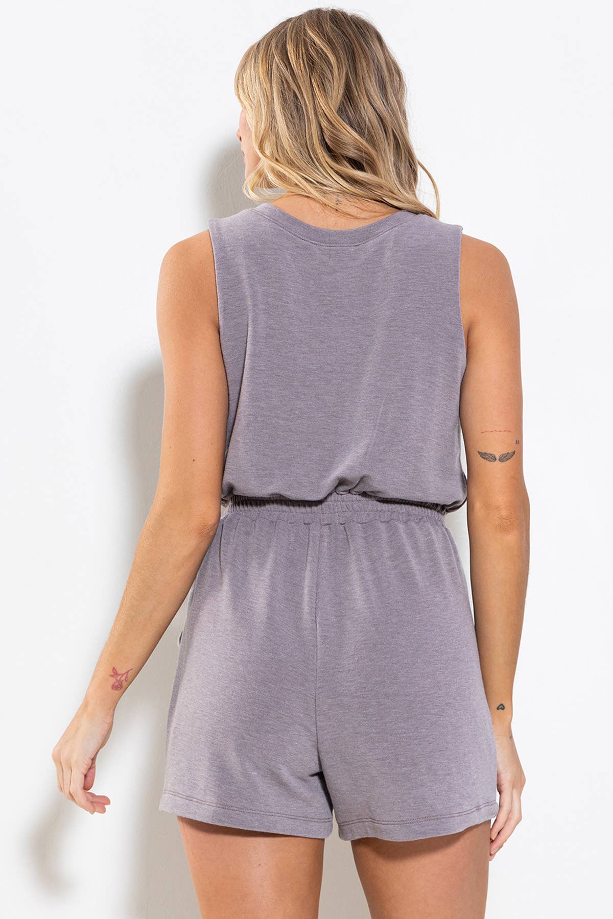 Dee Soft Touch Smocked Waist Romper