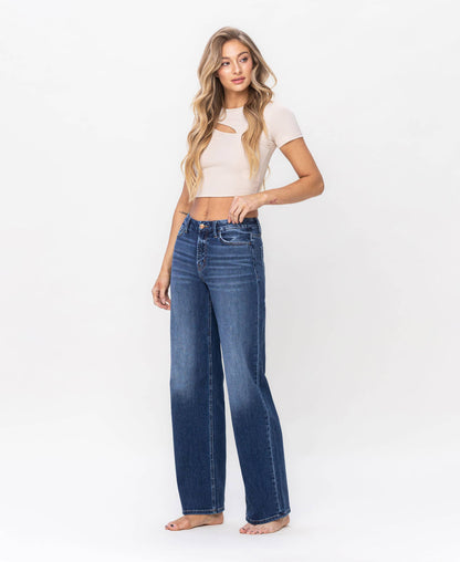 Gina- HIGH RISE LOOSE FIT JEANS