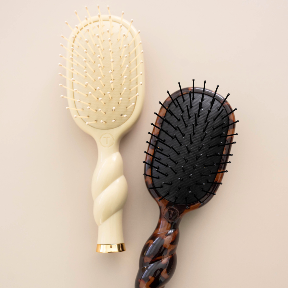 Mini Detangler Brush for Medium Hair - Tortoise