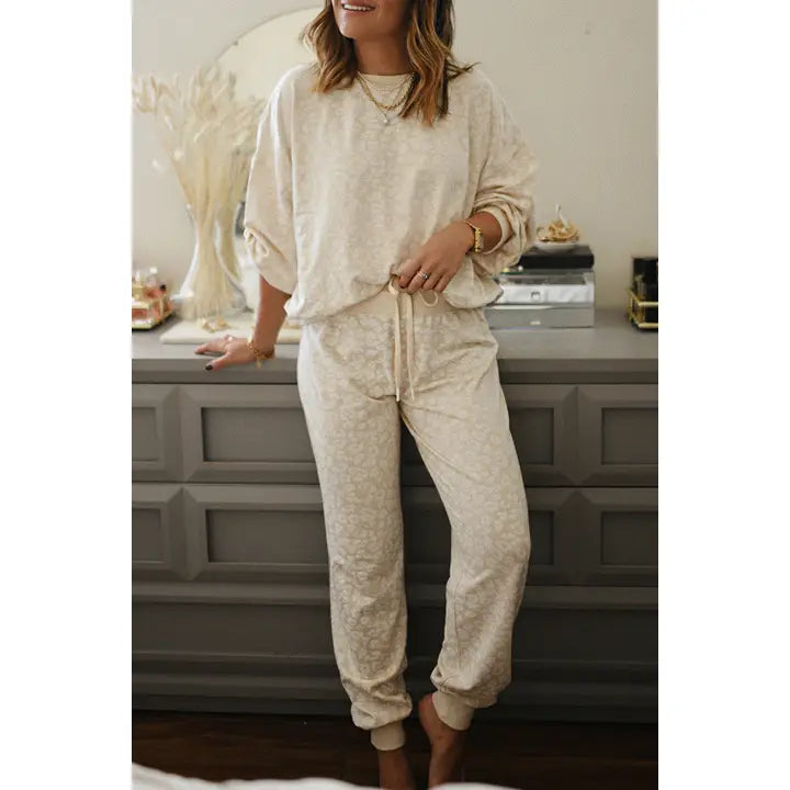 Cheetah Top And Pant Set