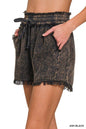 Tencel Mineral Washed Shorts