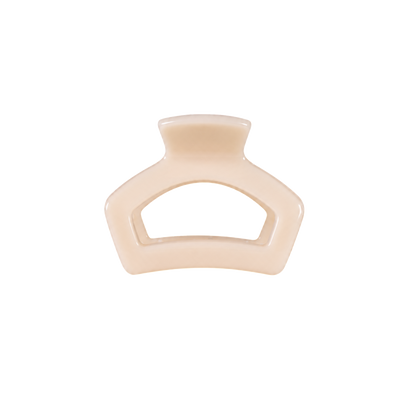 Open | Almond Beige | Petite Claw Clip