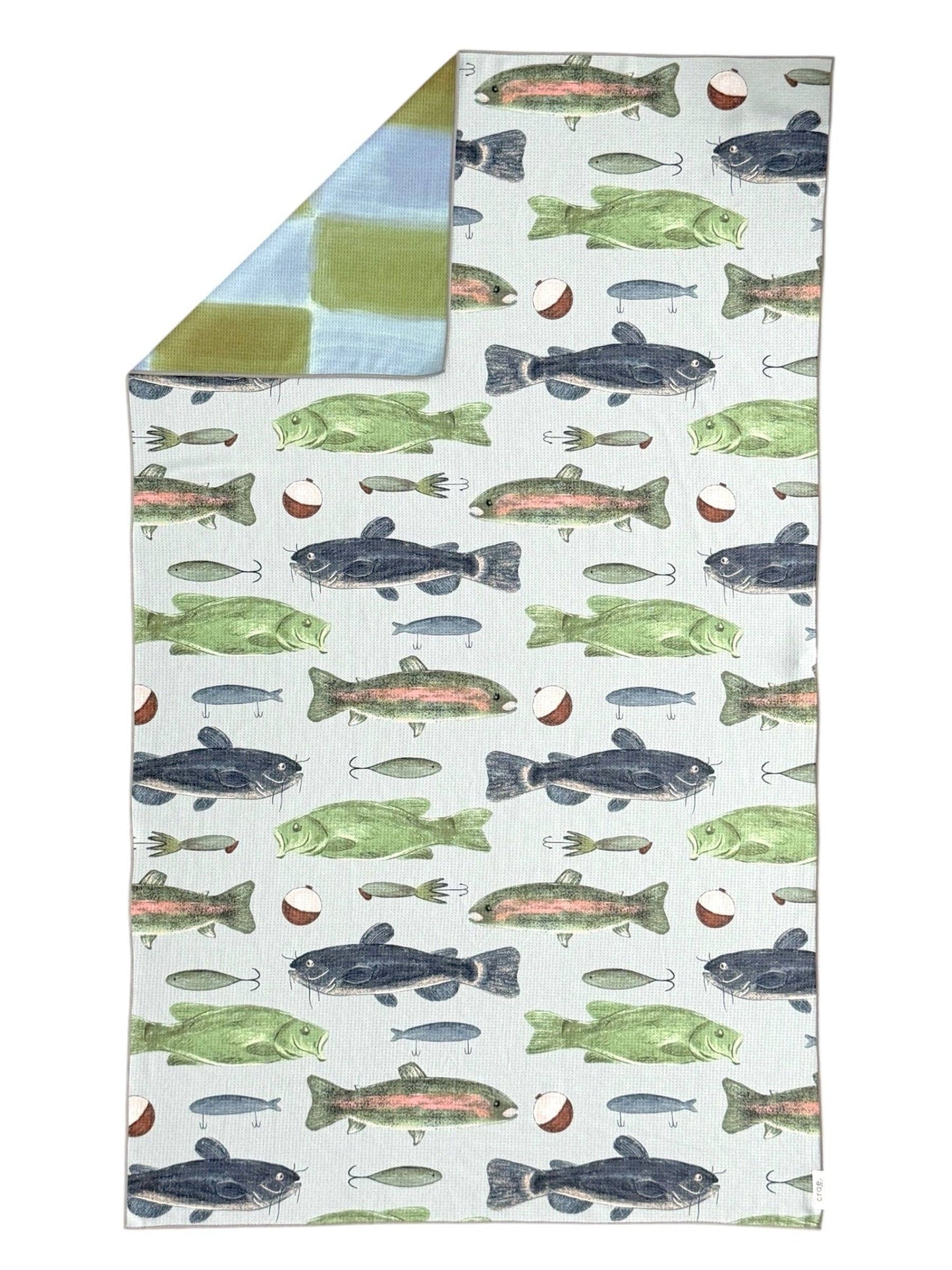 Reel Fun Pool Towel: Reversible
