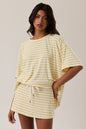 Madison OVERSIZED STRIPE T-SHIRT
