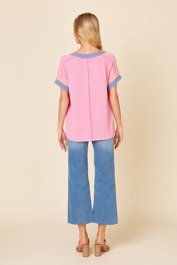 Block Top Ribbed