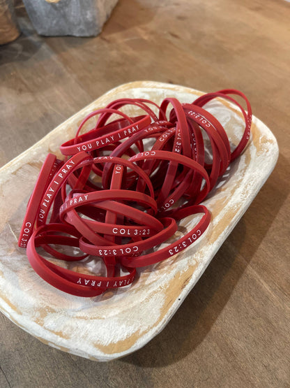  Team Spirit Bracelets | Christian Gameday Gift |