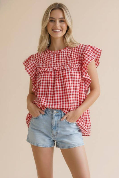 Frilled Blouse