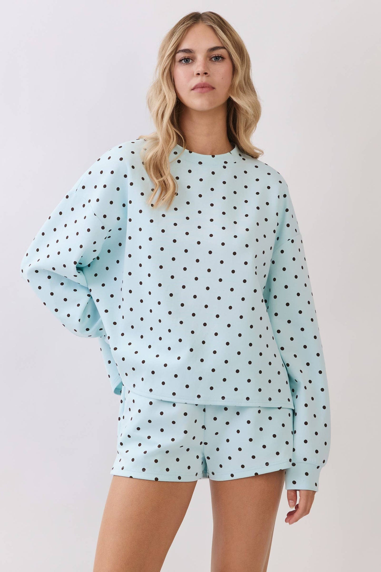 Polka Dot Dream Lounge Sweatshirt