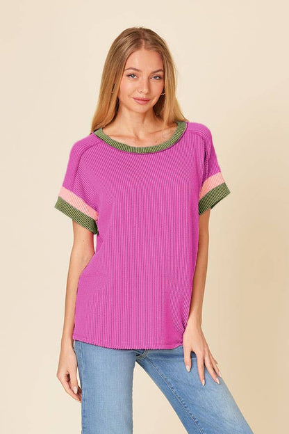 Block Top Ribbed