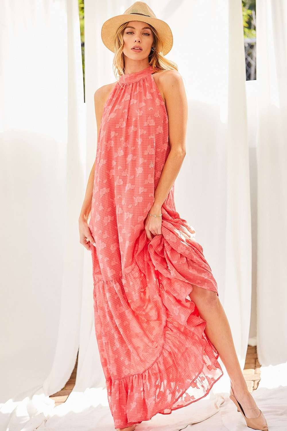 Halter Maxie Dress