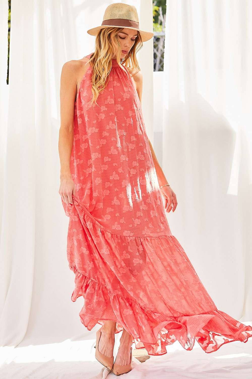 Halter Maxie Dress