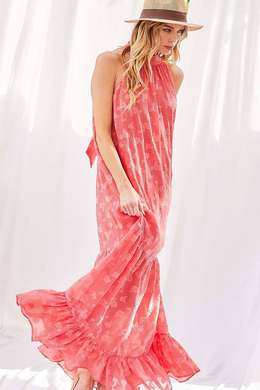 Halter Maxie Dress